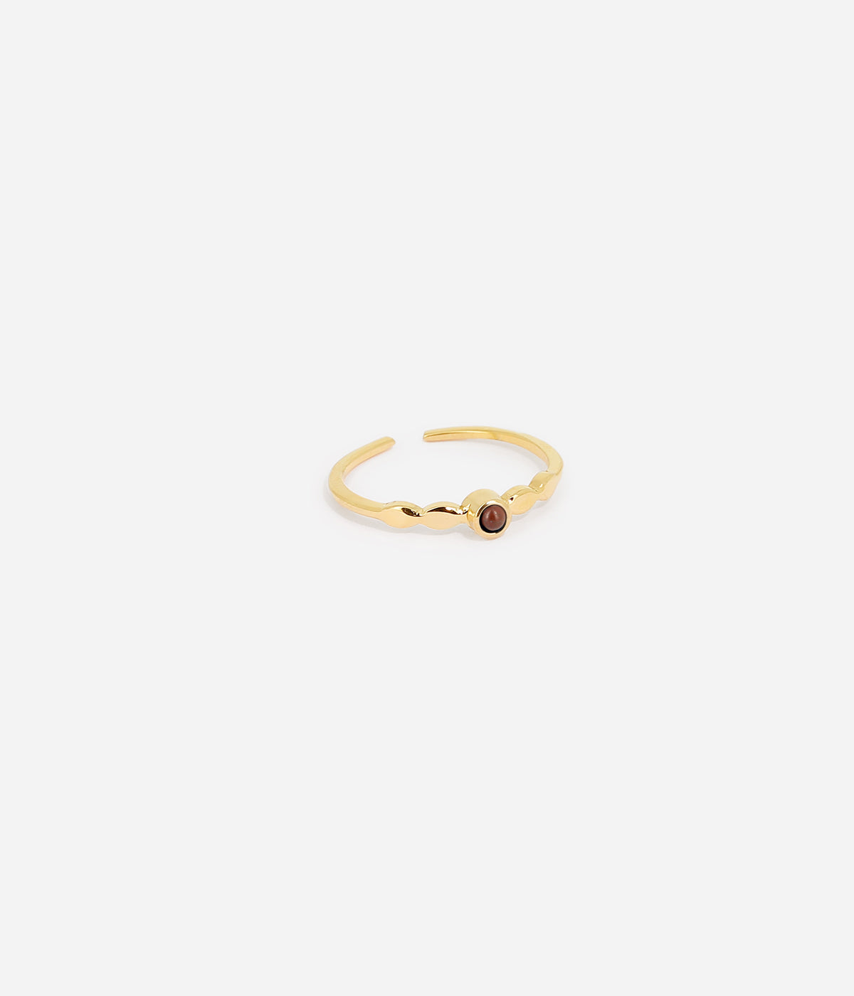 Bague Allister (Acier doré)