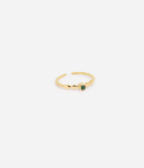 Bague Allister (Acier doré)