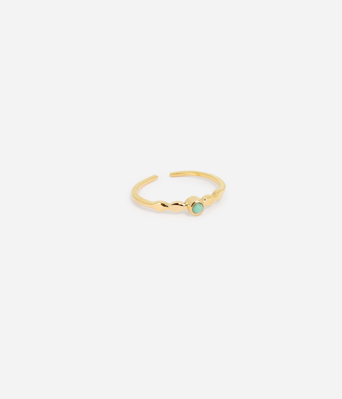 Bague Allister (Acier doré)