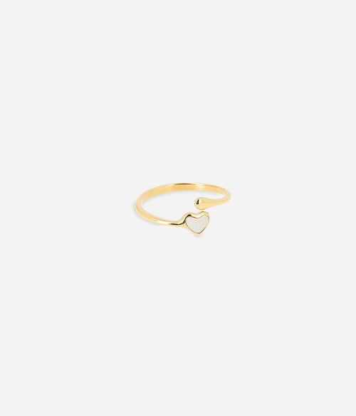 Bague Anaïs (Acier doré)