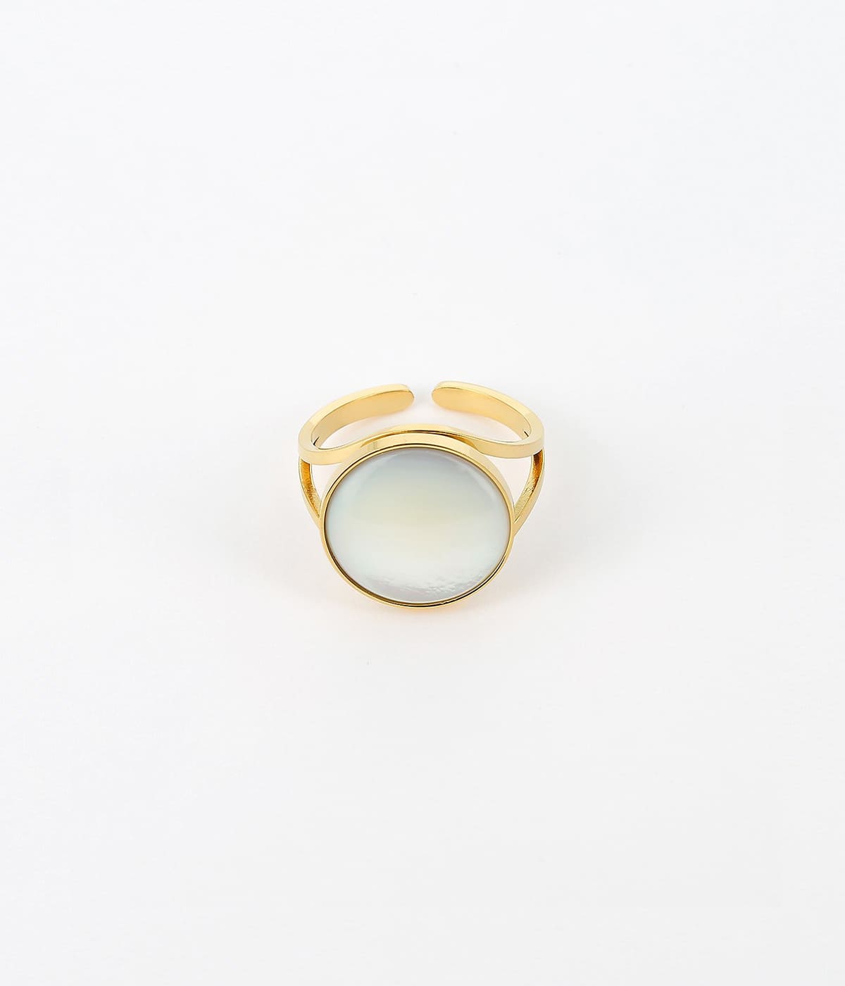 Bague Akilah (Acier doré)