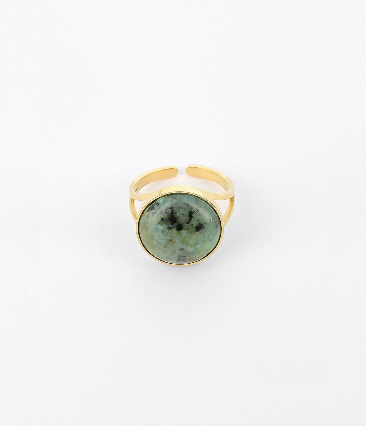 Bague Akilah (Acier doré)