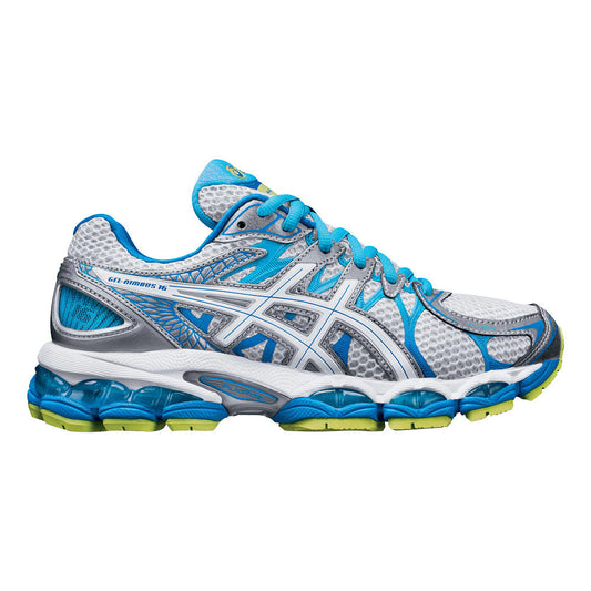 Asics Gel Nimbus 16 blue and gray