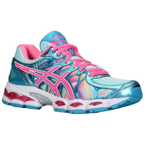 Asics Gel Nimbus 16 Blue and Pink