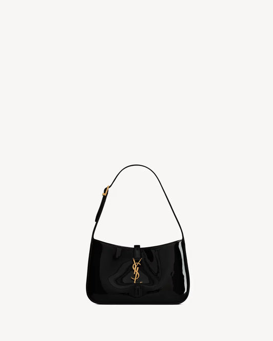 YSL - the 5 to 7 in black patent leather