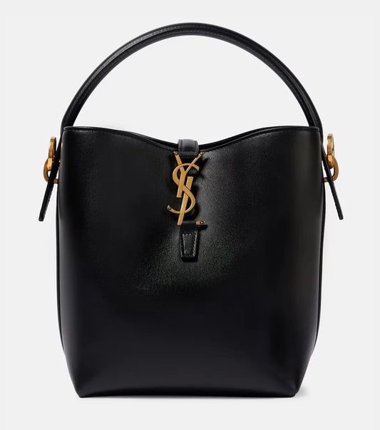 YSL - Le 37 Small leather bucket bag