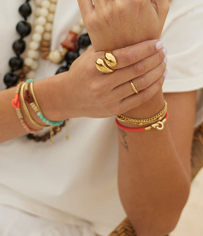 Abba Ring (Gold-plated steel)