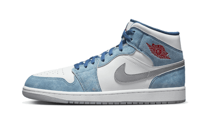 Air Jordan® 1 Mid French Blue Fire Red